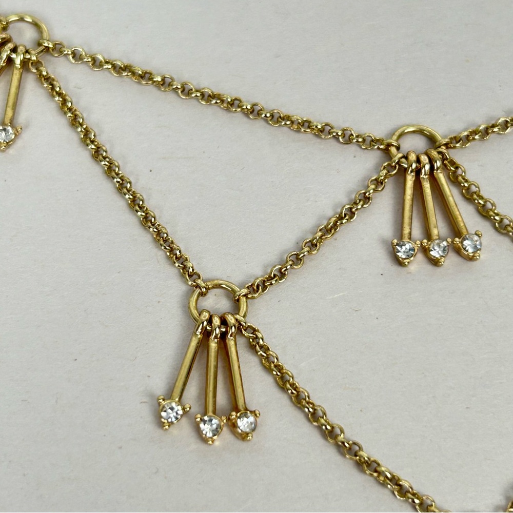 BANANA REPUBLIC Gold Toned Dainty Necklace - Picture 5 of 8